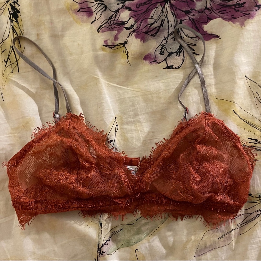 Free People Eyelash Lace Bralette